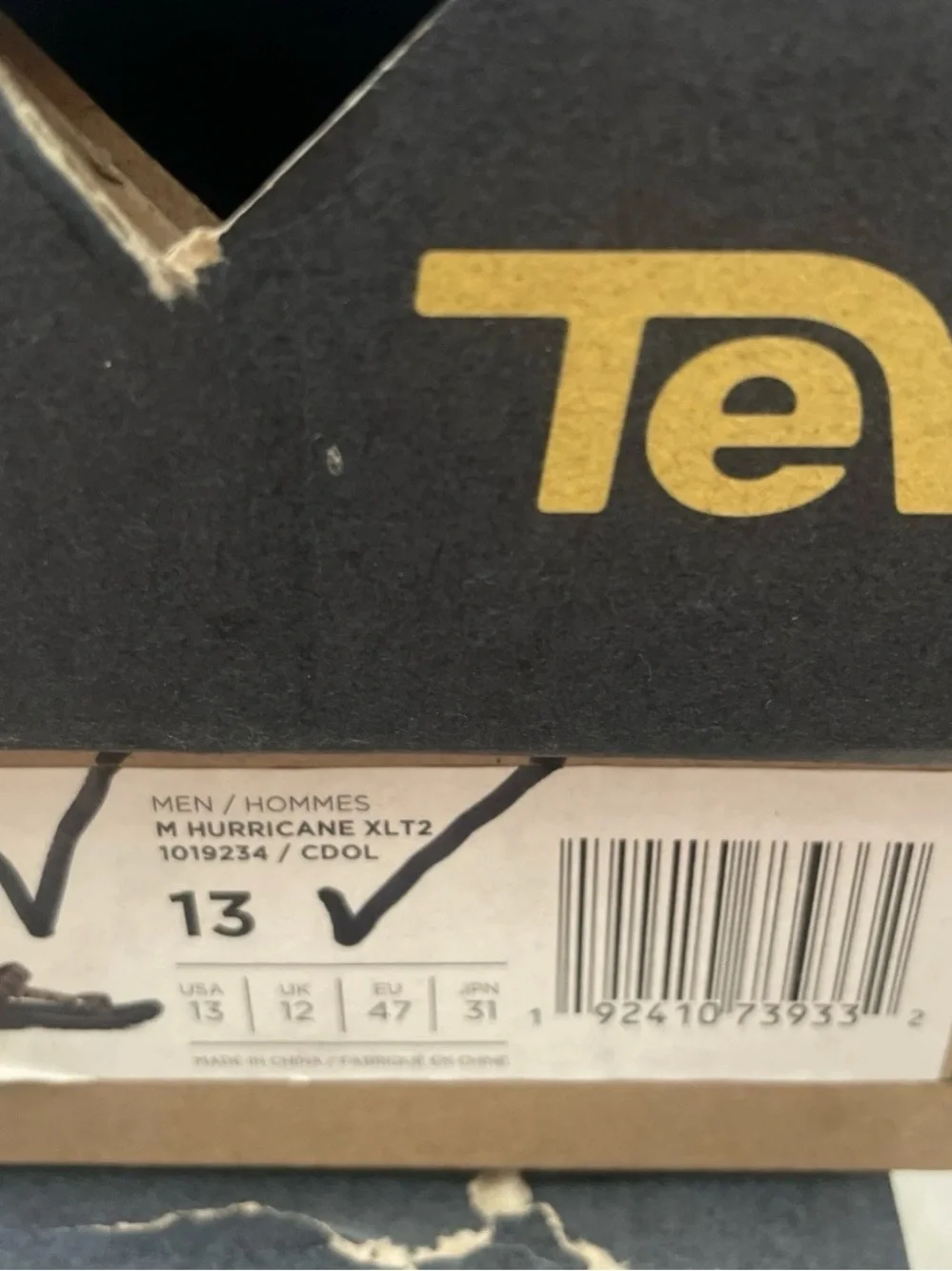 Teva hurricane xlt2
